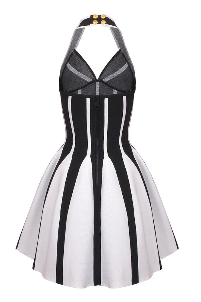 Halterneck Mini Bandage Dress CHICIDA Halterneck Mini Bandage Dress CHICIDA