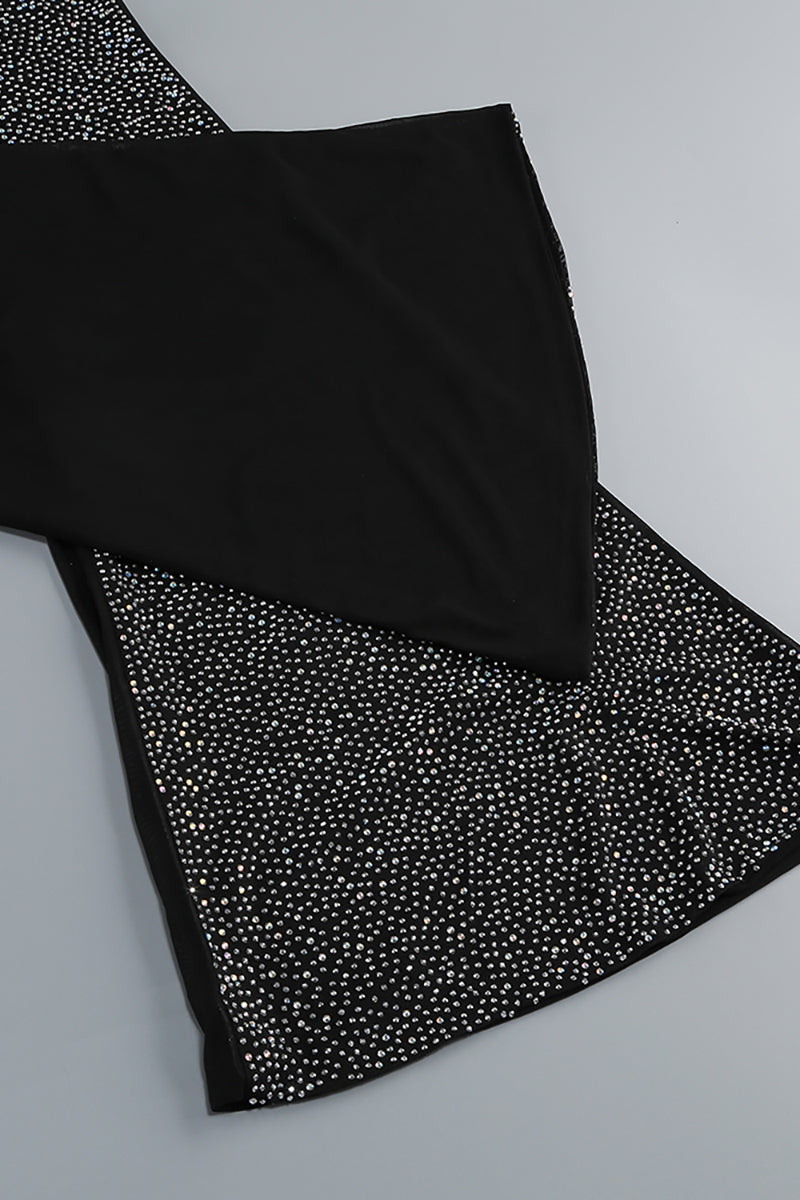 Halterneck Sparkly Pants set
