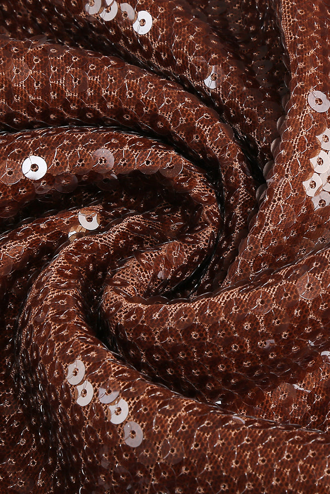 Halterneck Sequined Gown