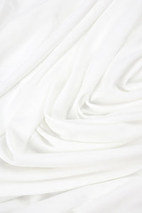 Halterneck White and Black Corset Maxi Dress