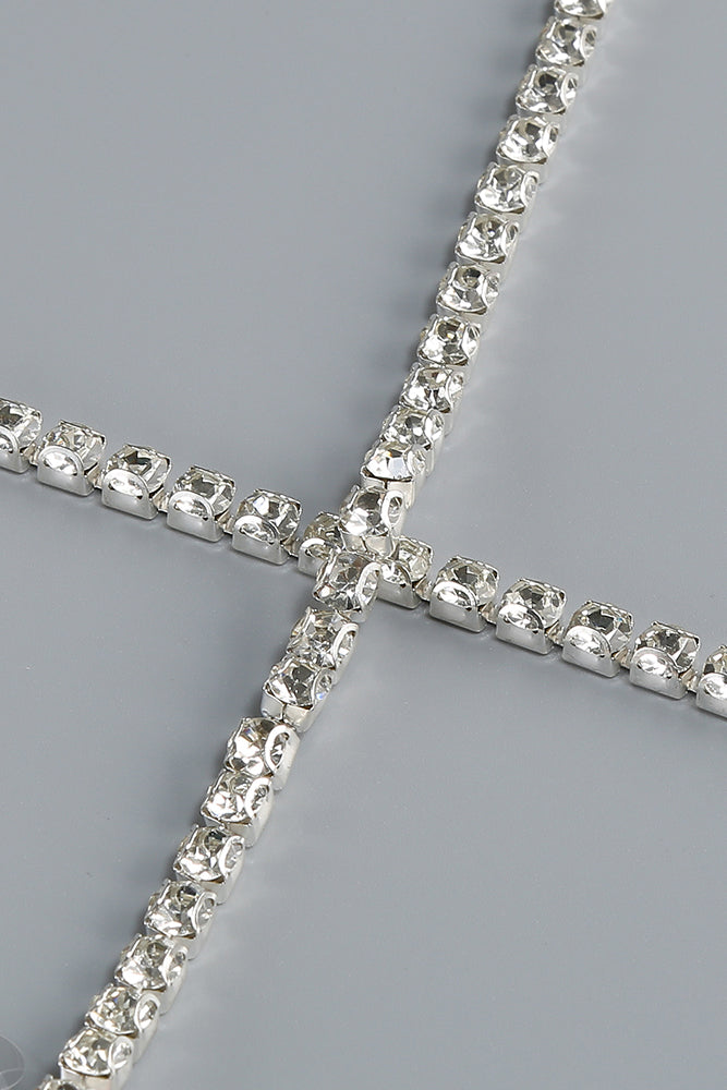 Handmade Sequin Chain Semi Sheer Dress