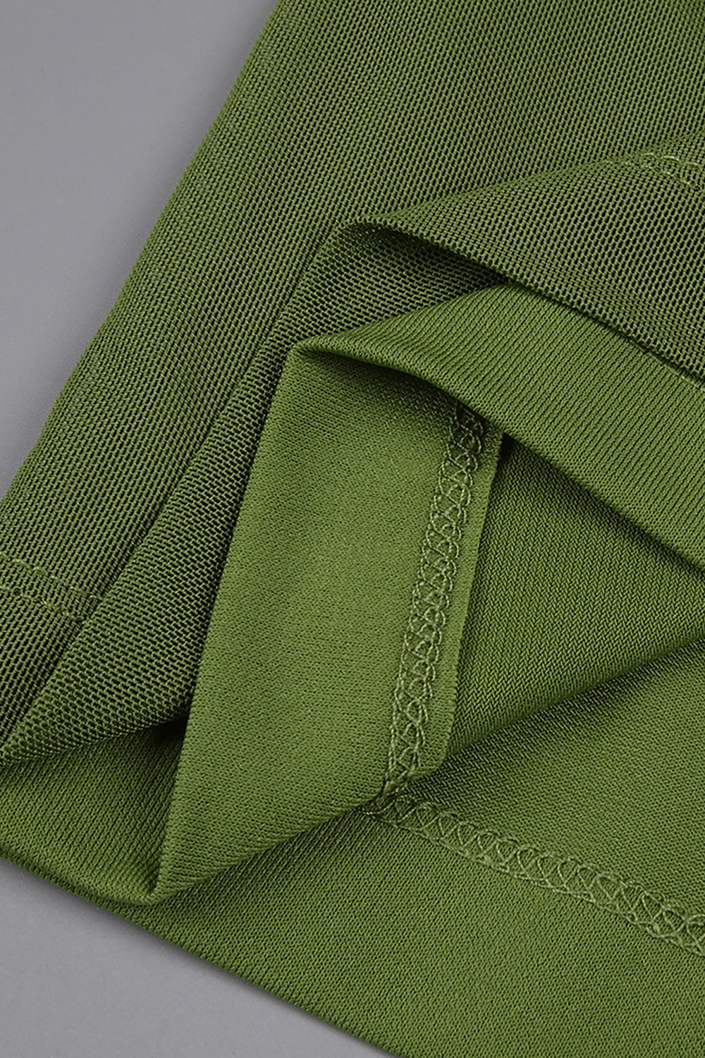 High Neck Asymmetrical Draped Gown