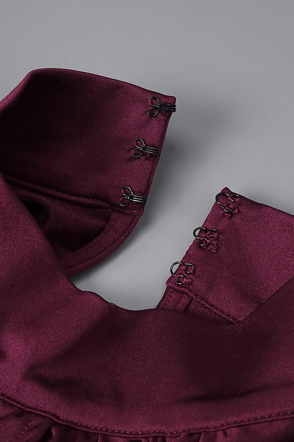 Lace-panel Gathered Mini Dress