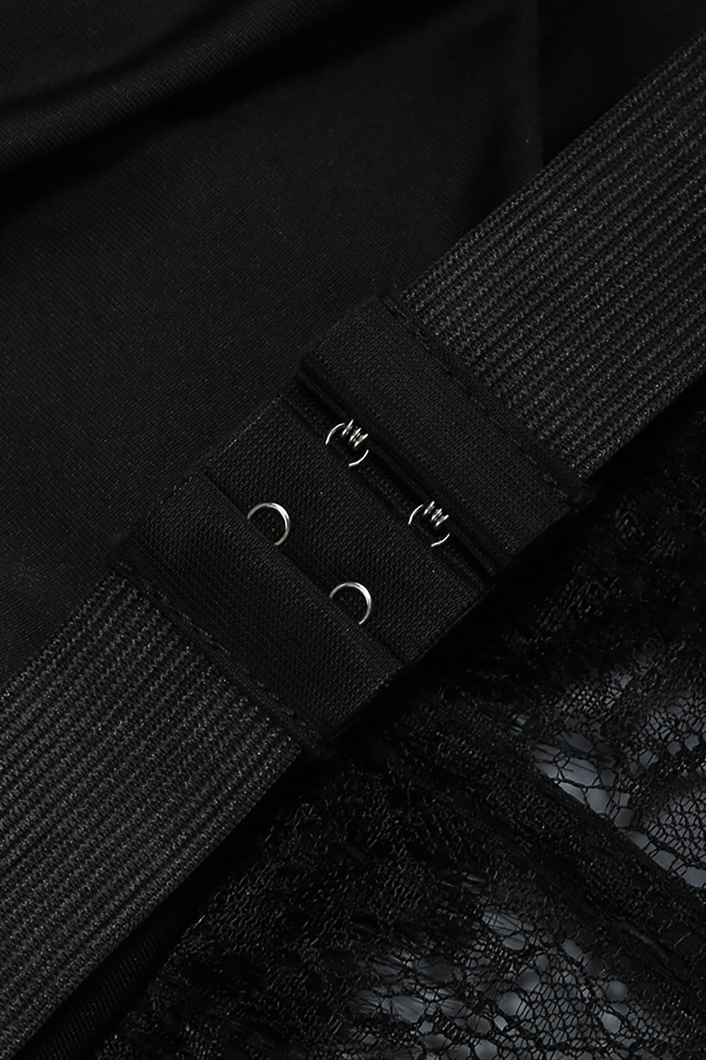 Lace Faux Fur Trim Gown