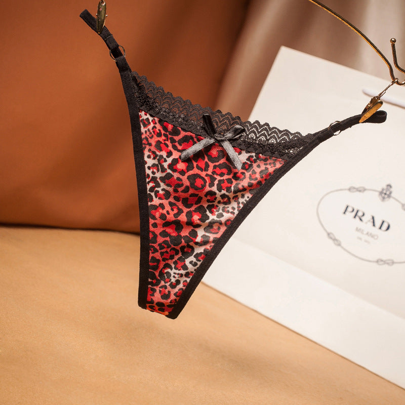 Ladies Crush Leopard G-String