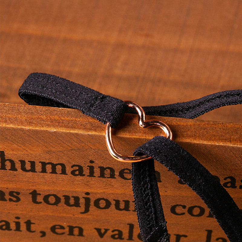 Ladies Embroidery I Lover you Pearl G-Strings