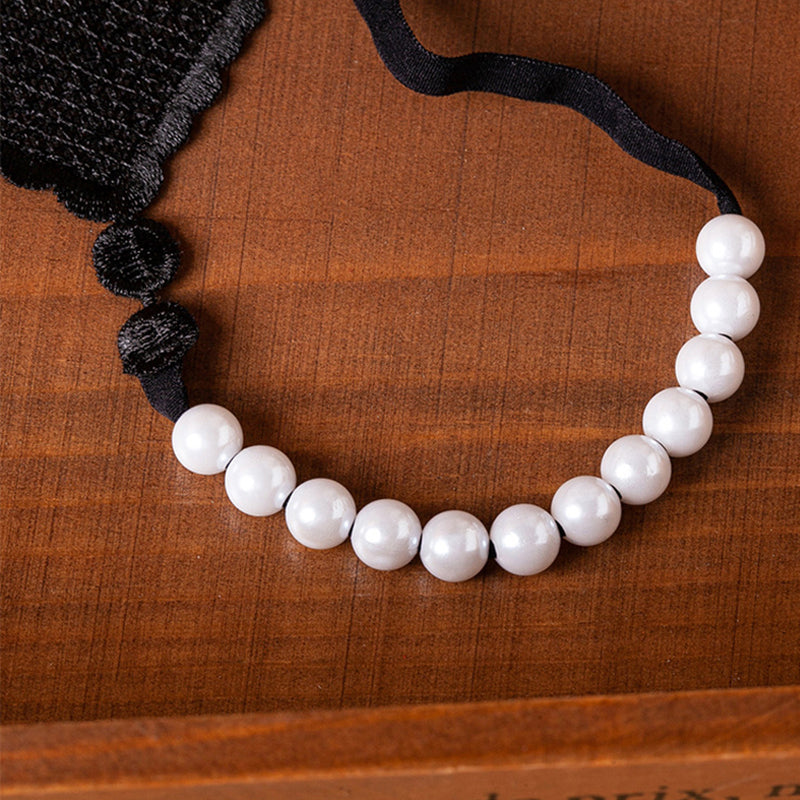 Ladies Embroidery I Lover you Pearl G-Strings