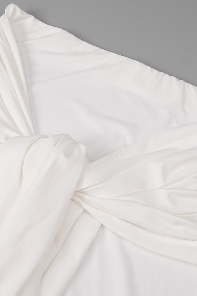 Long Sleeve Bustier Tops Maxi Skirts