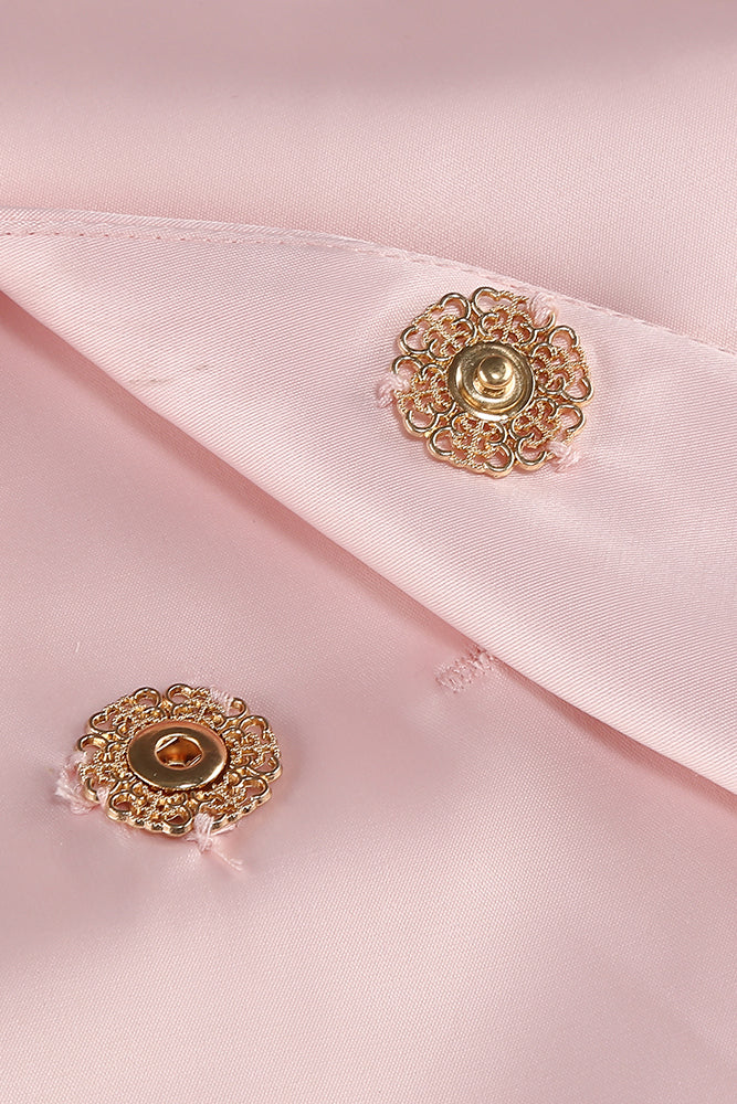 Long Sleeve Jacket & Mesh Maxi Skirt Set