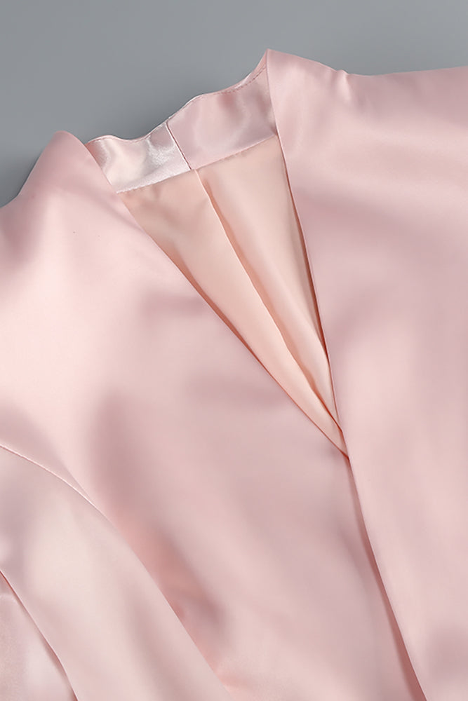 Long Sleeve Jacket & Mesh Maxi Skirt Set