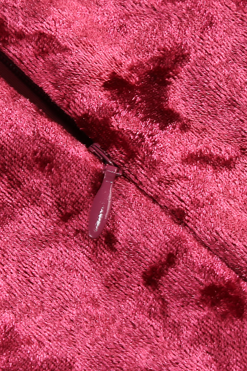 Long Sleeve Velvet Draped Gown