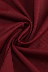 Long Sleeve Velvet Draped Gown