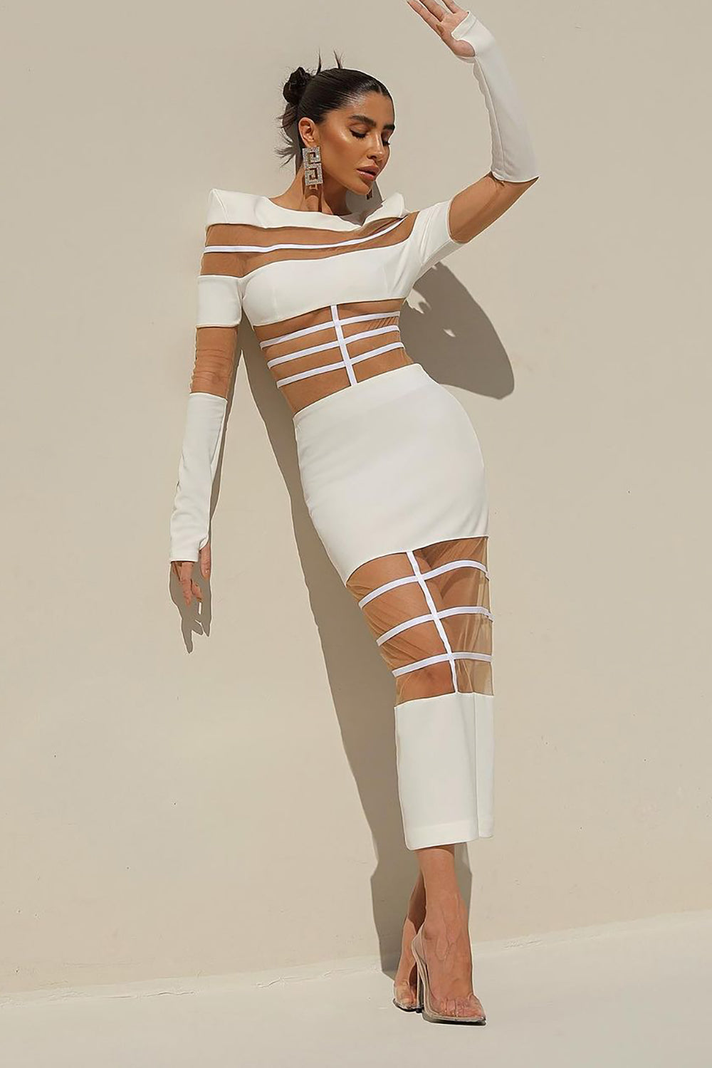 mesh panel dress white mesh panel dress white CATCHING EYES MESH MINI DRESS IN WHITE LACE AKIRA