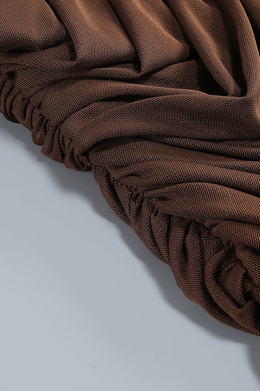 Mesh Bardot Layered Maxi Gown