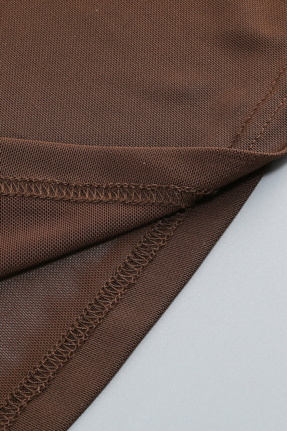 Mesh Bardot Layered Maxi Gown