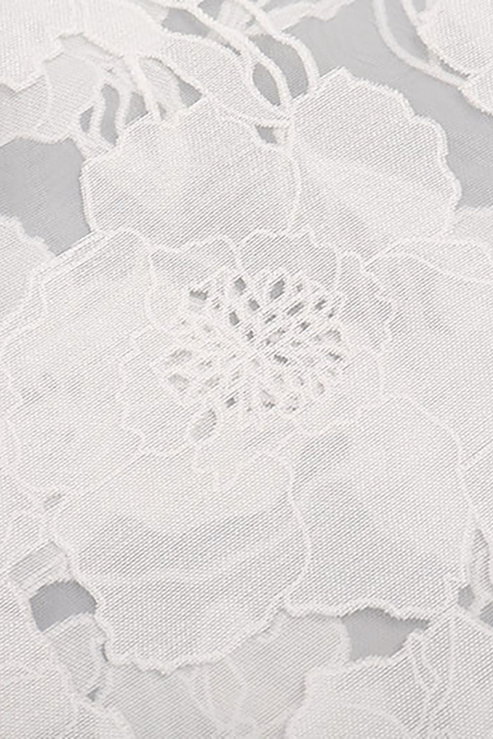 Robe de mariée silhouettes d'inspiration vintage florale à volants et dentelle