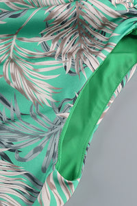 One Shoulder Gold Chain Belt Maxi Dress