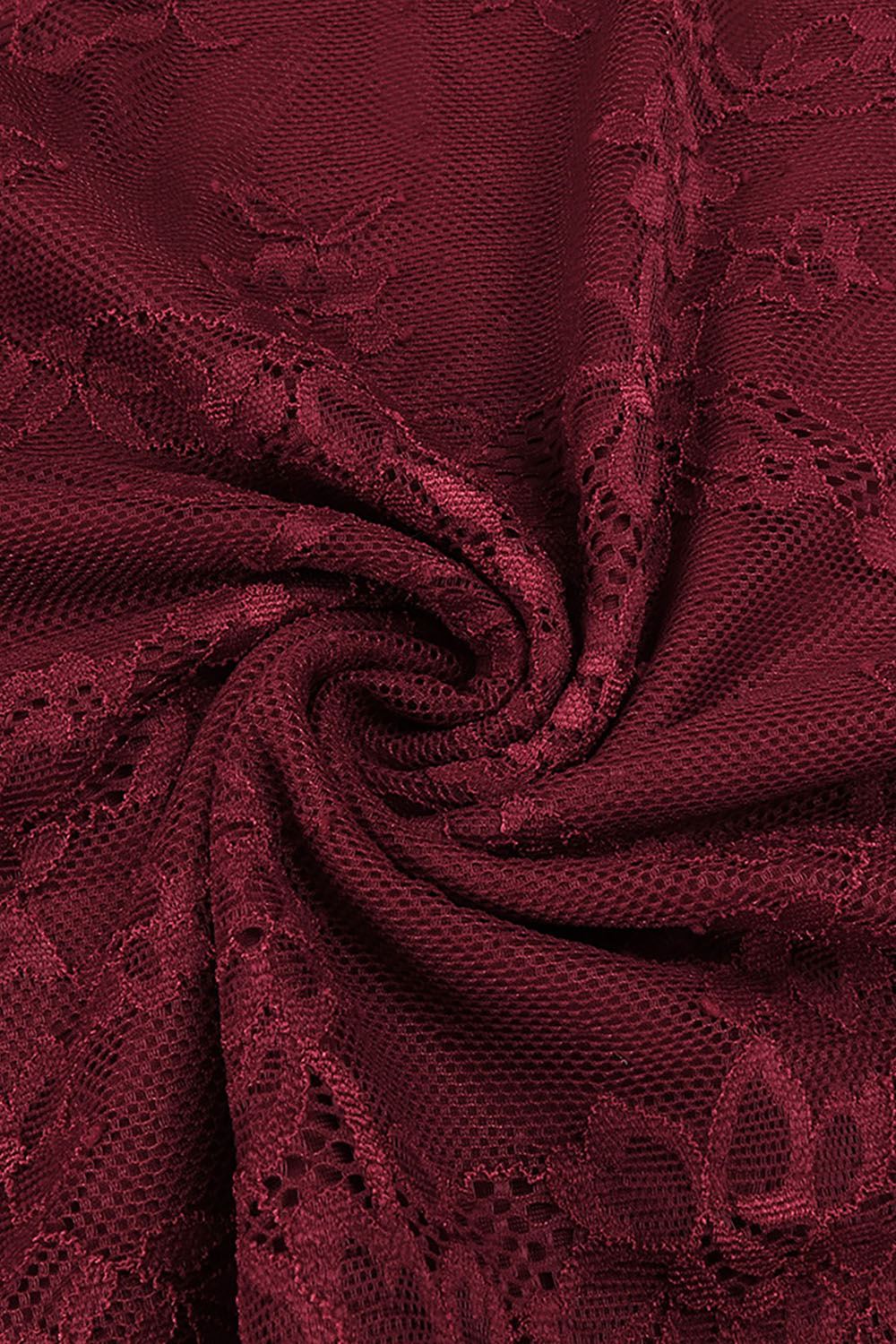 One Shoulder Lace Maxi Dress