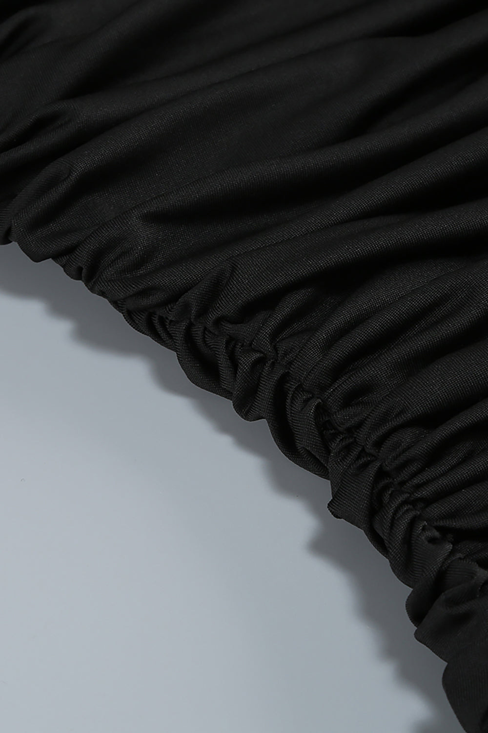 One Shoulder Peony Ruffle Gown