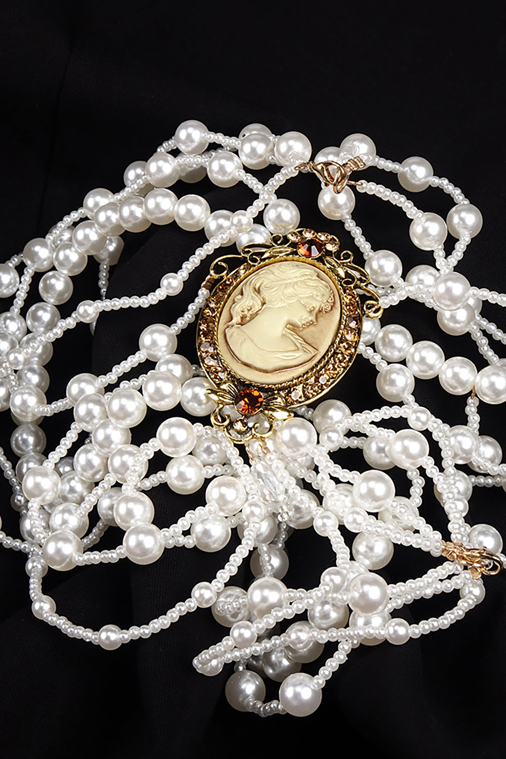 Pearl Chain Decor A-line Dress