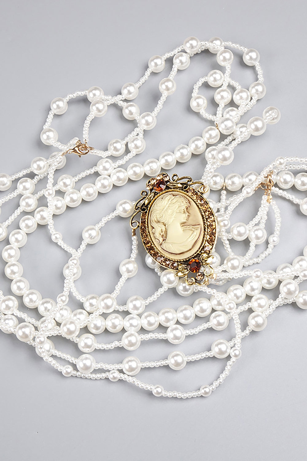 Pearl Chain Decor A-line Dress