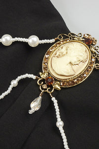 Pearl Chain Decor A-line Dress