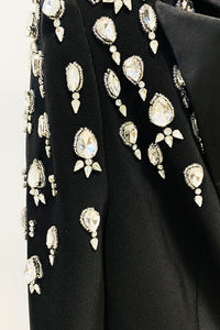 Rhinestone Blazer Dress