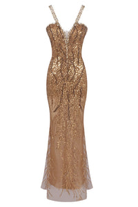 Rhinestone Sequin Mermaid Gowns