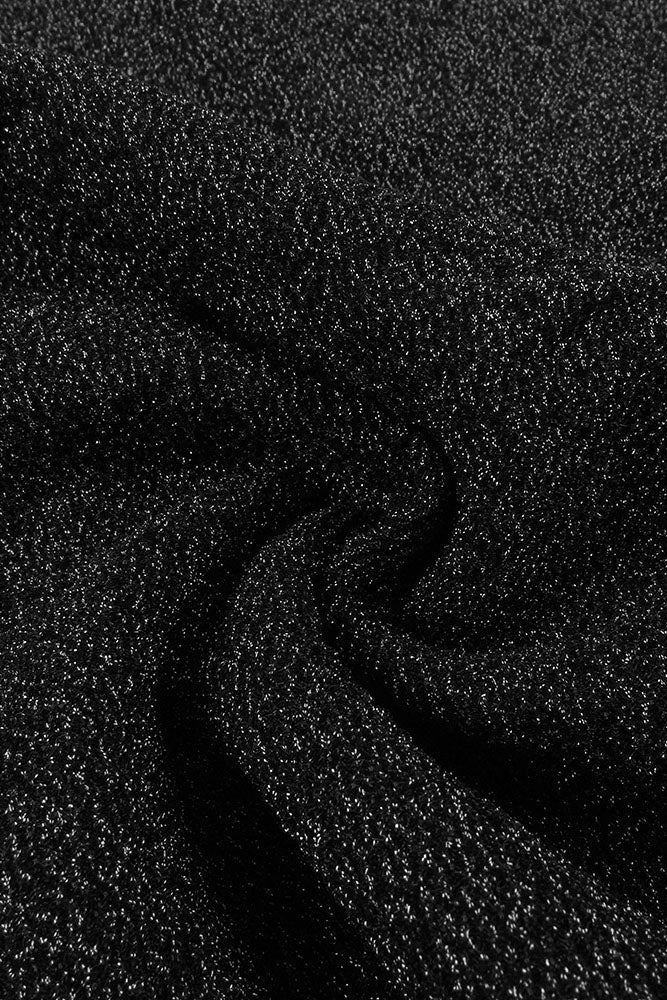 Rosette Applique Mermaid Maxi Dress