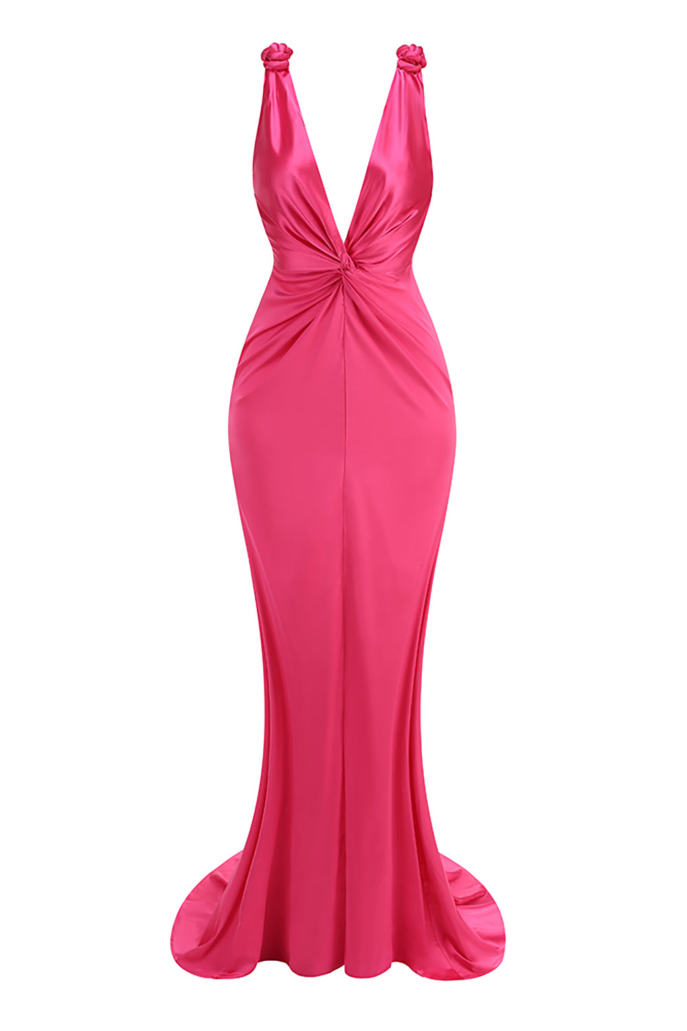 ruched backless dress Brown Halter Ruched Backless Bodycon Midi Dress