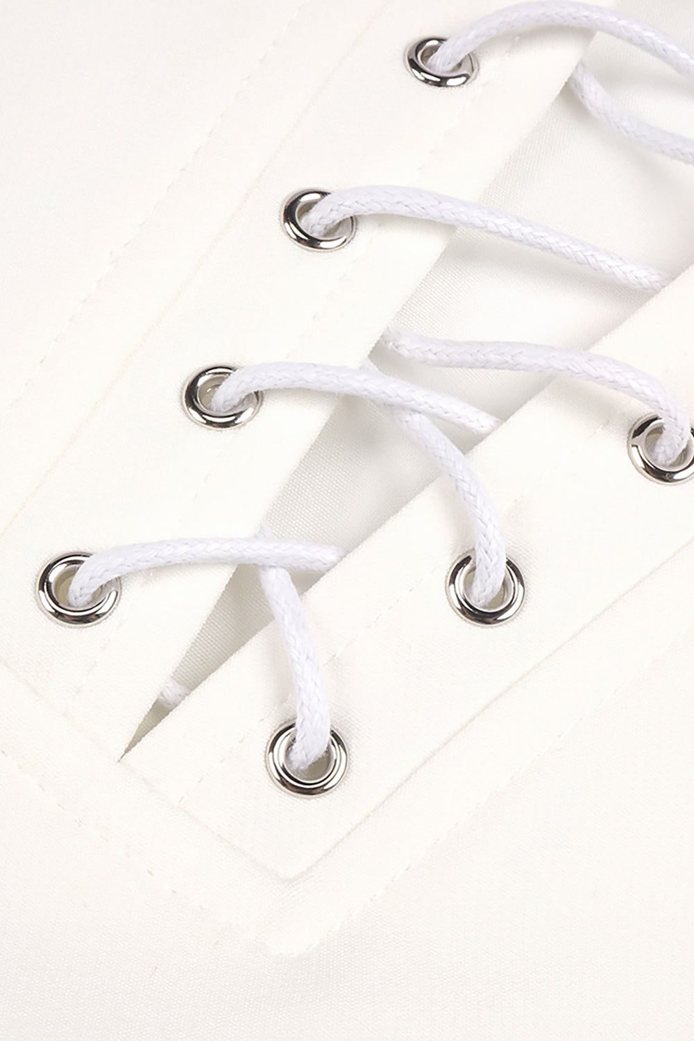 Satin Strapless Corset Detailed Gown