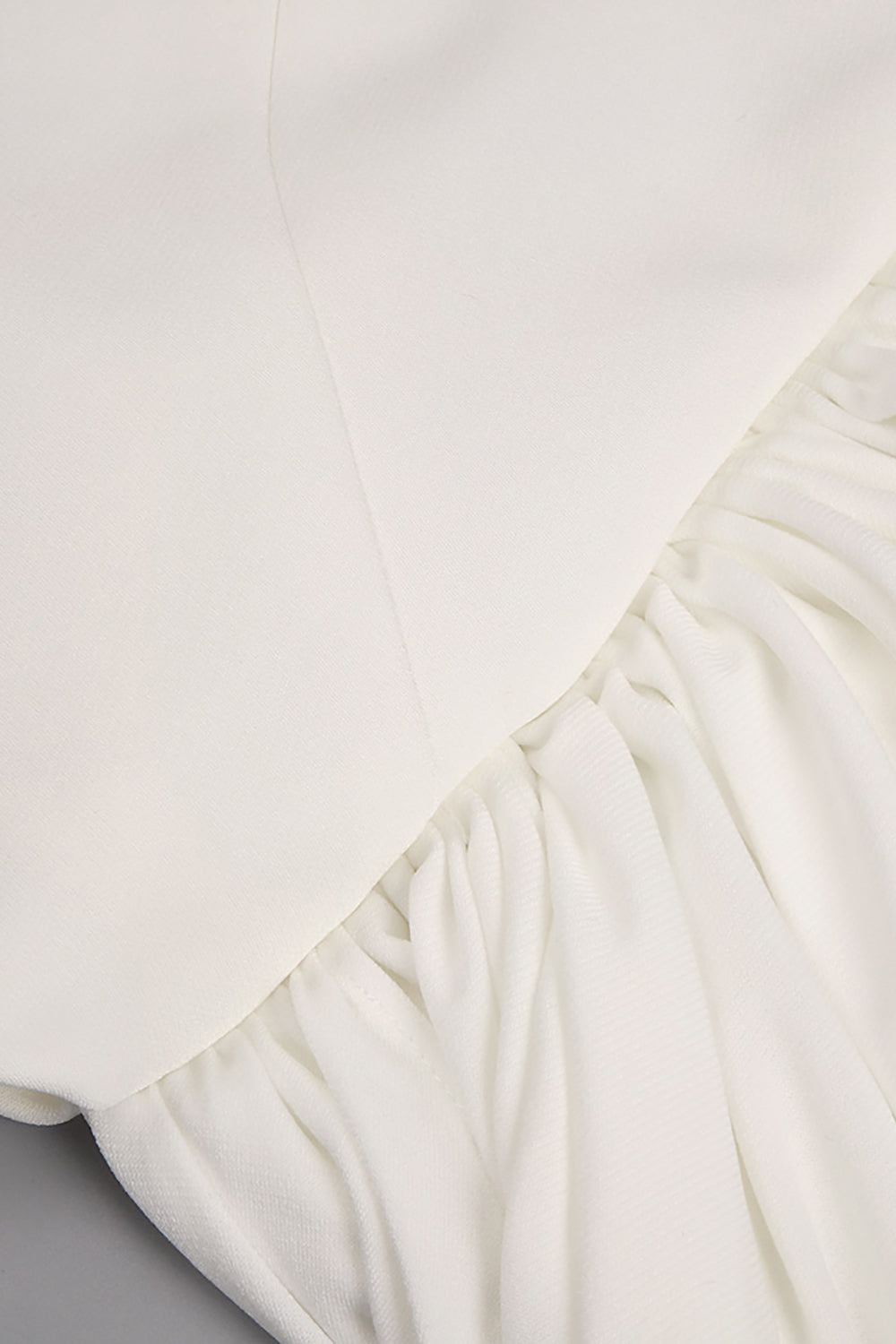 Satin Strapless Corset Detailed Gown