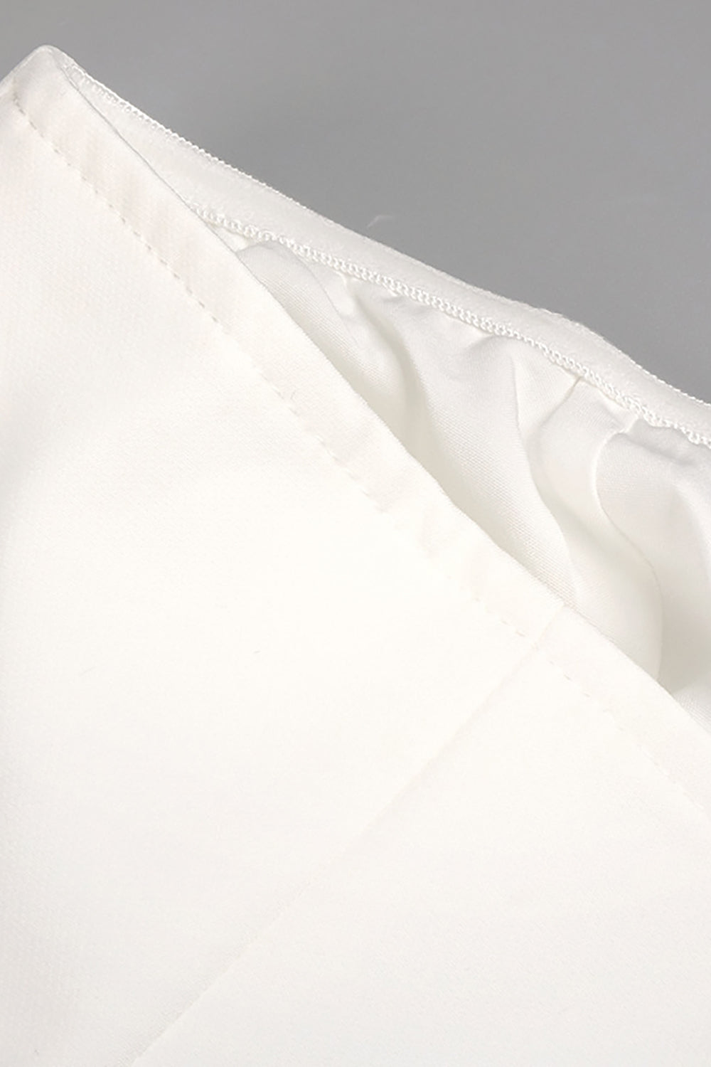 Satin Strapless Corset Detailed Gown