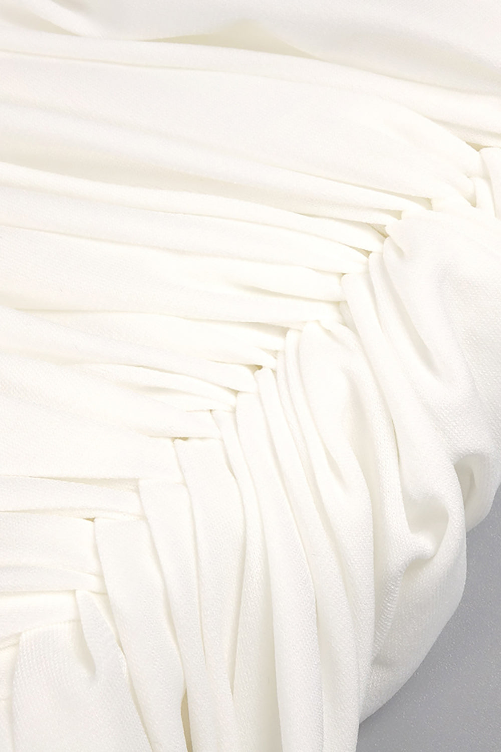 Satin Strapless Corset Detailed Gown