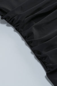 Scarf Strapless Corset Gown