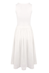 Scoop Neck Butterfly Detailing Dress