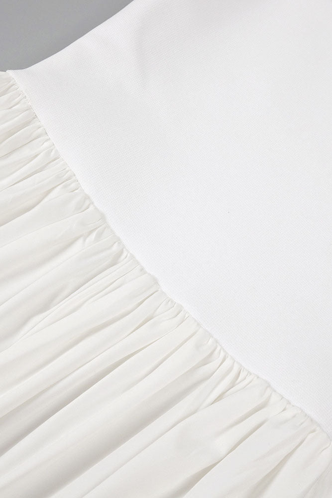 Scoop Neck Butterfly Detailing Dress