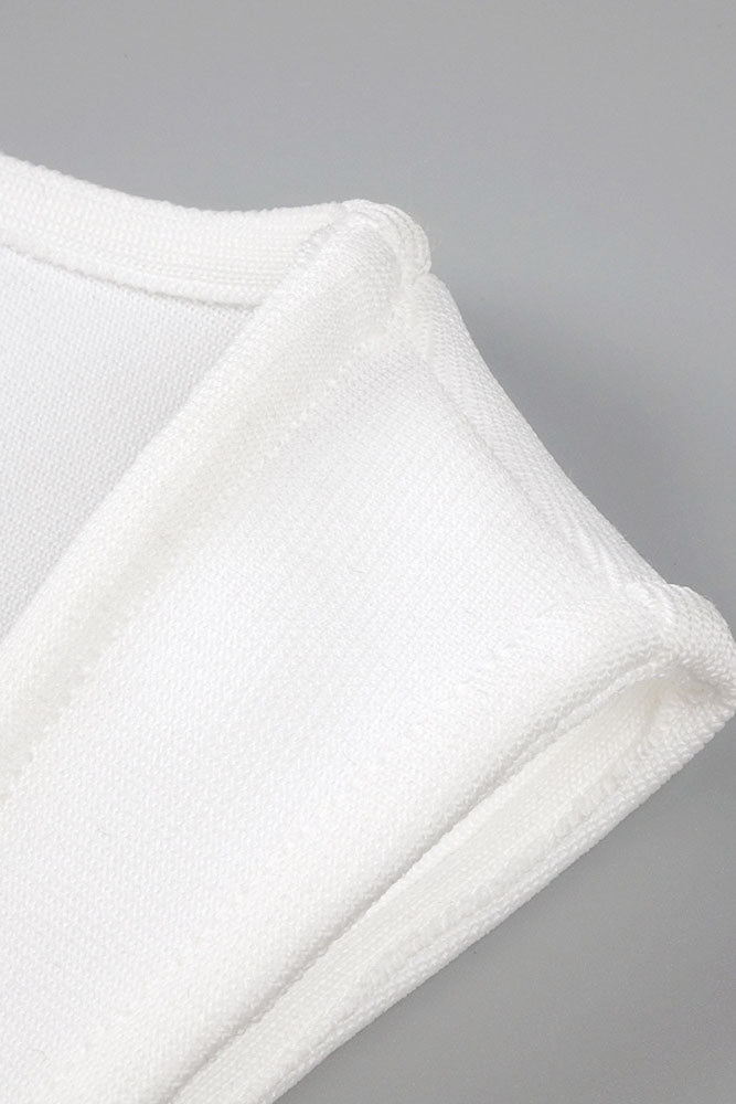 Scoop Neck Butterfly Detailing Dress