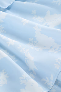 Square Sea Plisse Maxi Dress