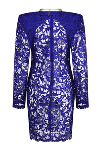 See Through Guisette Lace Dress