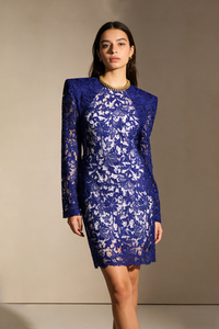 See Through Guisette Lace Dress