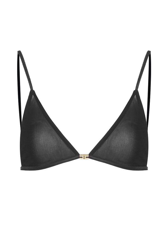 Semi-sheer Gown With Bras