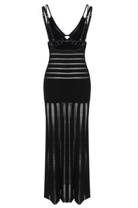 Semi-sheer Gown With Bras