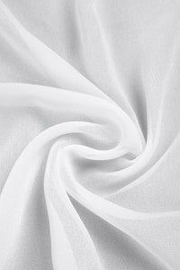 Sequin-Embellished Lace Mini Dress