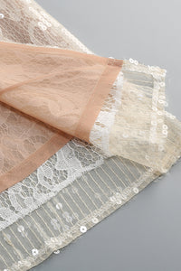 Sequin-embellished Floral Midi Dress