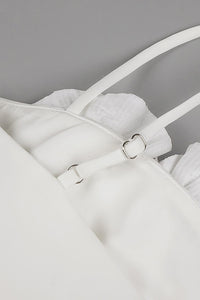 Sequin Beaded Fringe Detailed Top Trousers