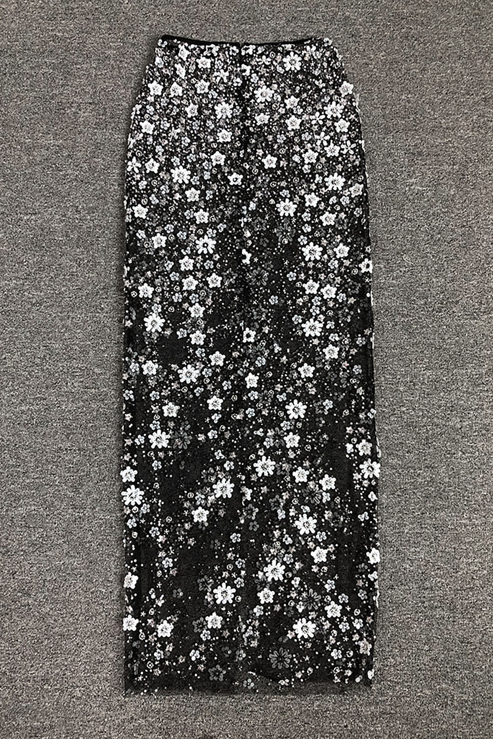 Sequin Bodysuits Floral Pearl Maxi Skirts