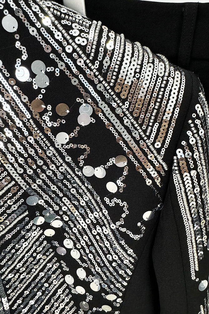Sequin Blazer and Pant Suit
