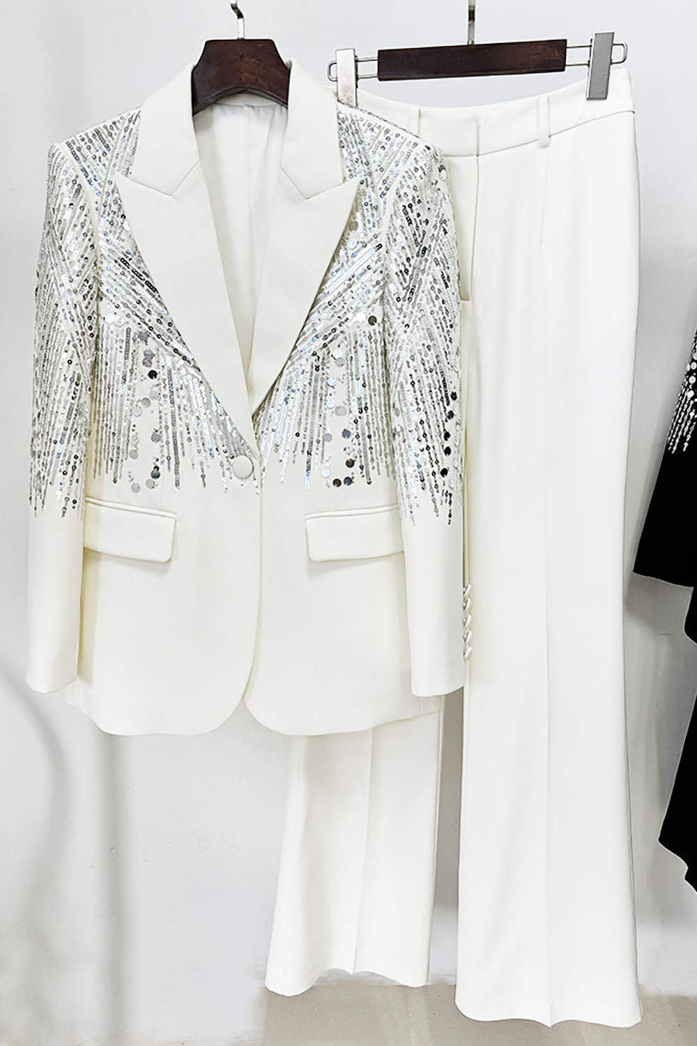 Sequin Blazer and Pant Suit