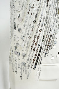 Sequin Blazer and Pant Suit